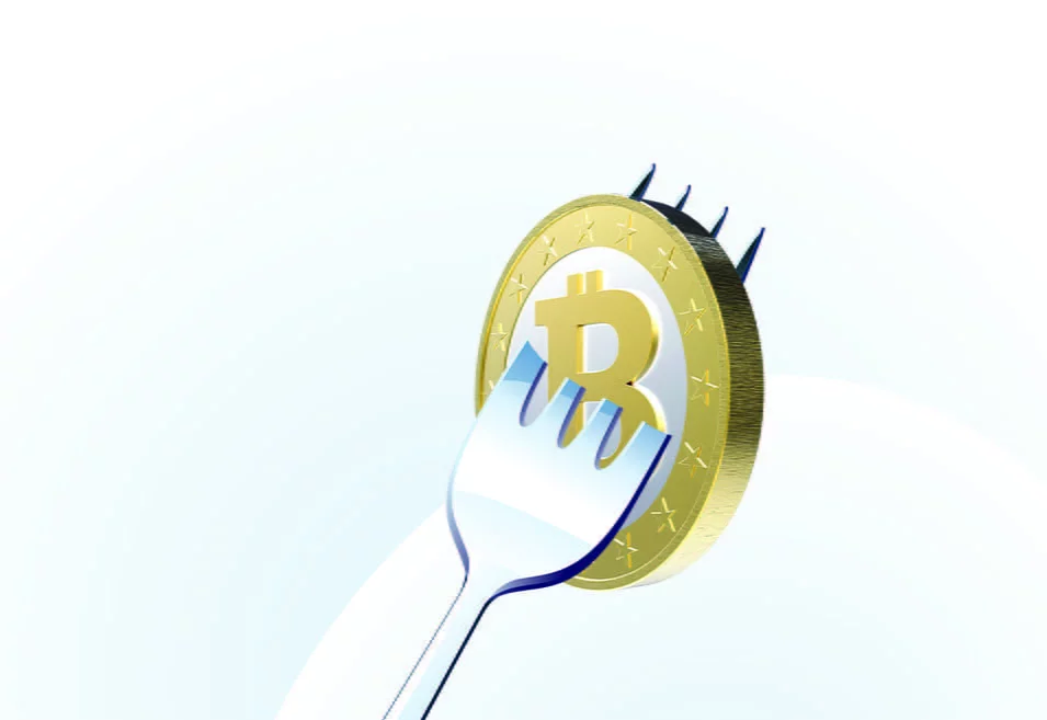 Как работи хард форкът на криптовалутата Биткойн?
