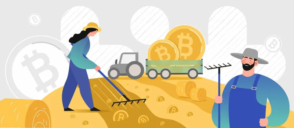 Каква е разликата между стейкинг и доходно фермерство?