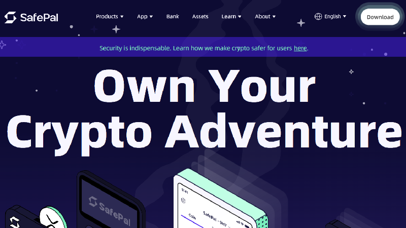 SafePal анонимен криптографски портфейл с no-KYC.
