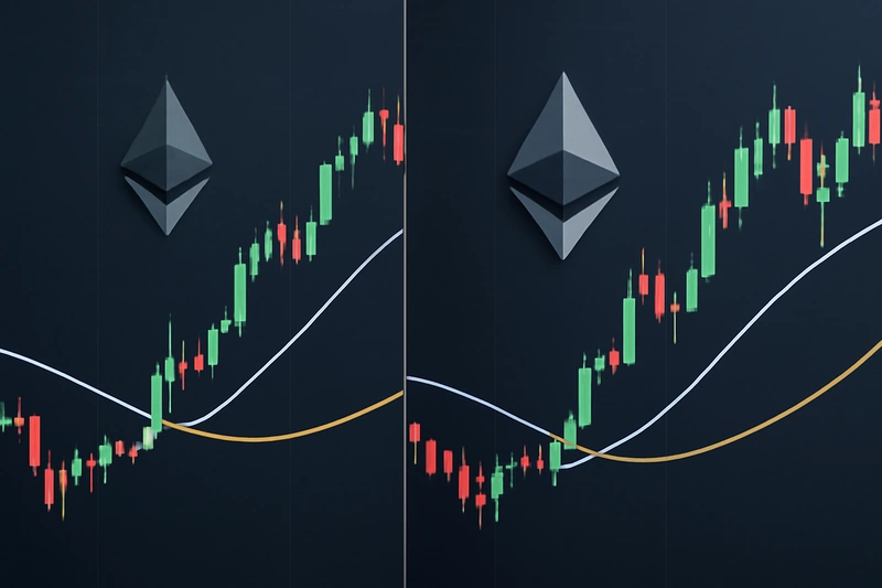 Златен кръст се появява на графиката на Ethereum — може ли историята да се повтори?