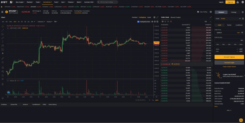 Купуване и продажба в Bybit
