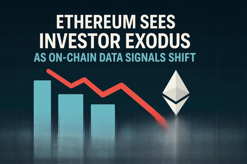 Ethereum отбелязва изтичане на инвеститори, след като данните от веригата сигнализират промяна